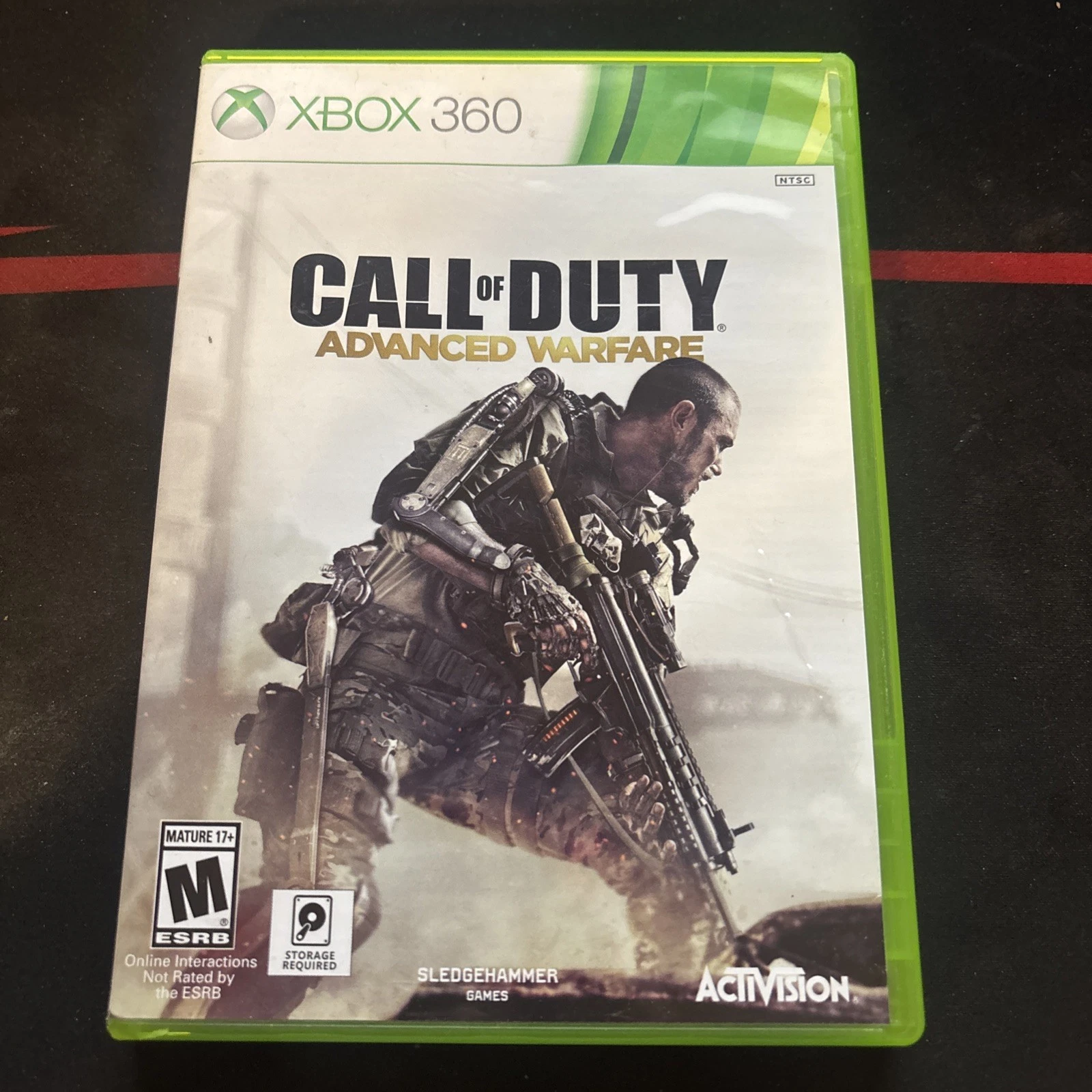Call of Duty: Advanced Warfare (Xbox360) Case & Manual Install Disc ONLY TESTED