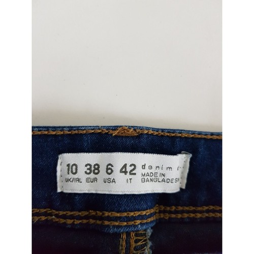 Jeans Denim & Co corte elástico talla W26 L27 (10) - Imagen 5 de 5