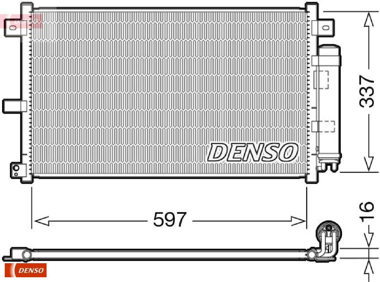 Für DENSO DCN44001 MAZDA MX-5 III condenser - Bild 3