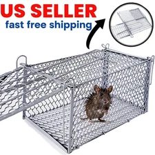 Live Humane Cage Trap Squirrel Chipmunk Rat Mice Rodent Animal Catcher USA