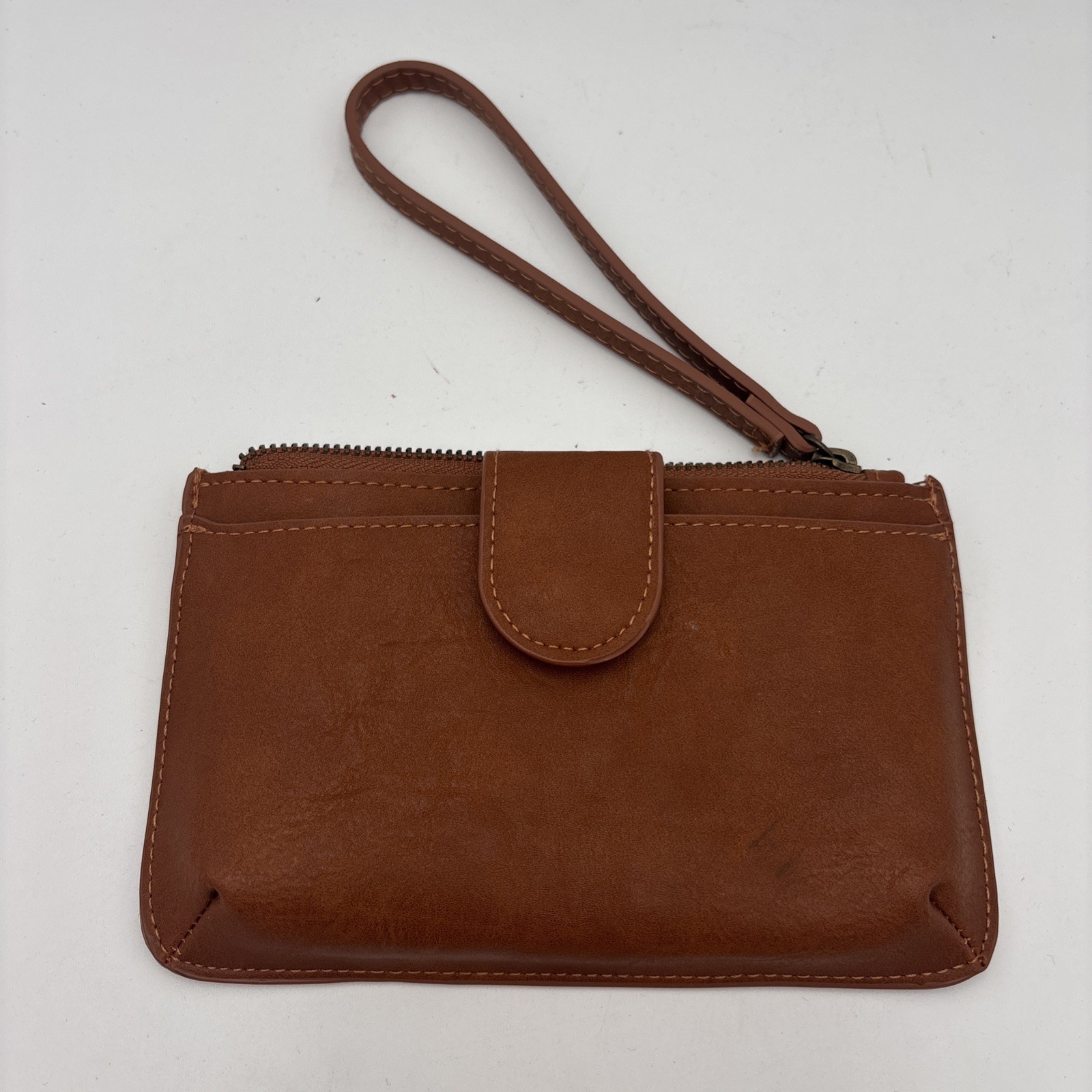 Universal Thread Wristlet Brown /Rust - image 1