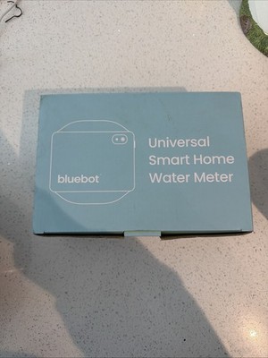 Bluebot WiFi Smart Water Flow Meter, Clamp-On Leak Detector Live Tracking Remote