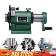 5C SPIN INDEXING FIXTURE W/ HARDINGE 5C COLLET Indexing Head Jigs Fixture Chuck