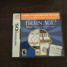 Brain Age 2 Standard Case Nintendo DS Touch Generations