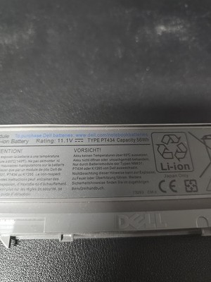 Orig. AKKU PT434 Batterie Li-ion 56Wh Dell Latitude E6400 E6410 0KY266 #A21