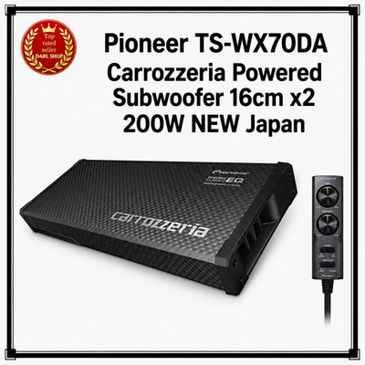 Pioneer TS-WX70DA Carrozzeria aktiver Subwoofer 16 cm x 2 200 W NEU Japan