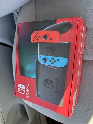 Nintendo Switch v2 Console HAC-001(-01) Red/Blue Brand New In Box