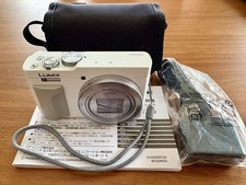 PANASONIC LUMIX DC-TZ99 White Compact Digital Camera 30x Zoom with Case