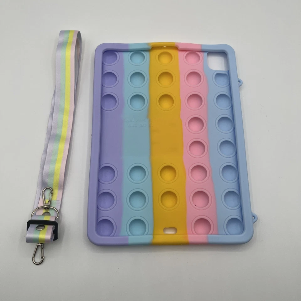For iPad Air 4 10.9' & iPad Pro 11' Pop Fidget Toys Bubble Push Tablet Case - Image 2 of 2