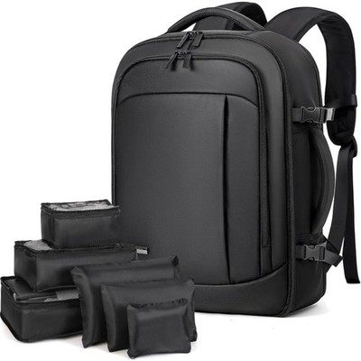 TSA-freundlicher Handgepäck-Rucksack: 30L Reise-Rucksack, 17-Zoll Laptop-Fach