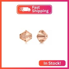 200pcs Adabele Austrian 3mm 0.12 inch Small Faceted Loose Bicone Crystal Beads