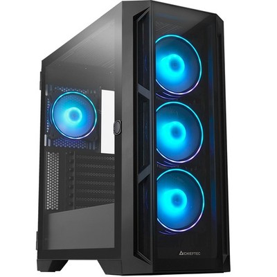 Chieftec APEX GA-01B-TG-OP ATX Midi Tower PC-Gehäuse 4x120mm Lüfter E-ATX