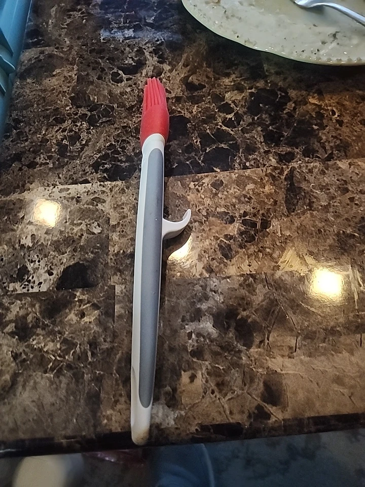 Cepillo basting de silicona para chef mimado 1755 parrilla barbacoa salsa tazón gancho de descanso Foto 2 de 4