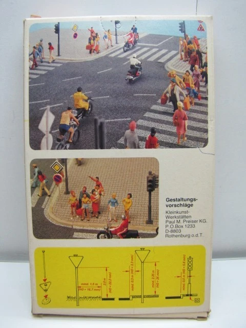 PREISER 1535 assortimento di segnali per la circolazione - Immagine 3 di 4