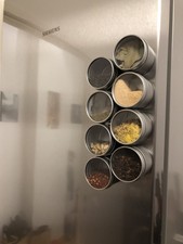 Bumusty Magnetisches Ablageregal Für Herdplatte – 76,2 Cm Verstellbares Ofenregal, Gewürz-Organizer über Dem Herd | Matt Schwarz