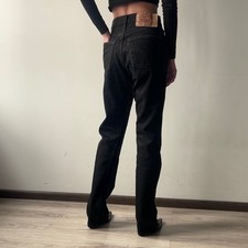 Levi  s 501 Vintage US Made Women Straight Fit Black Denim Jeans W26