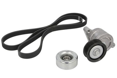 For SKF VKMA 64111 V-ribbed belt set VKMA 64111 V-belts set (with rollers) fits