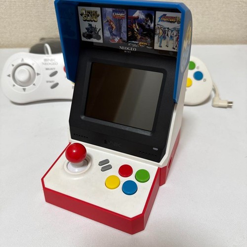 SNK NEO-GEO Mini Console, 2 Controllers, and T-shirt included. Made in Japan. - Picture 2 of 12