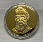 1973 FM STERLING SILVER 41 GRAM PROOF PRESIDENTIAL  COIN  = 1.2 OZ ASW = HAYES