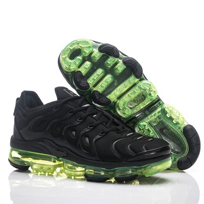 Nike Air Vapormax Plus TN Black and green Men's low top Shoes Brand new