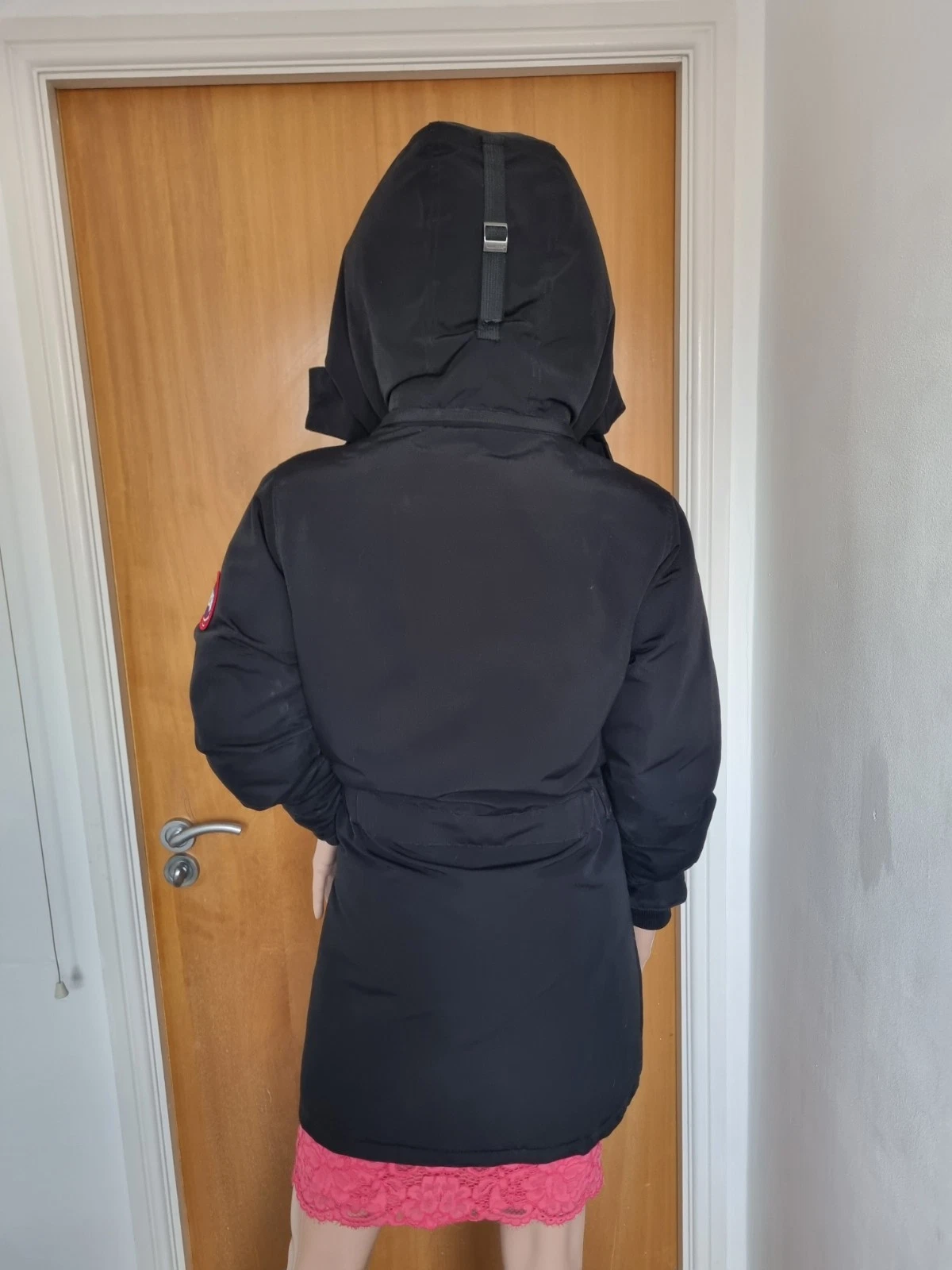 CANADA GOOSE CAPPOTTO DONNA O UOMO XS CANADA OCA TAGLIA 8 10. COLORE NERO