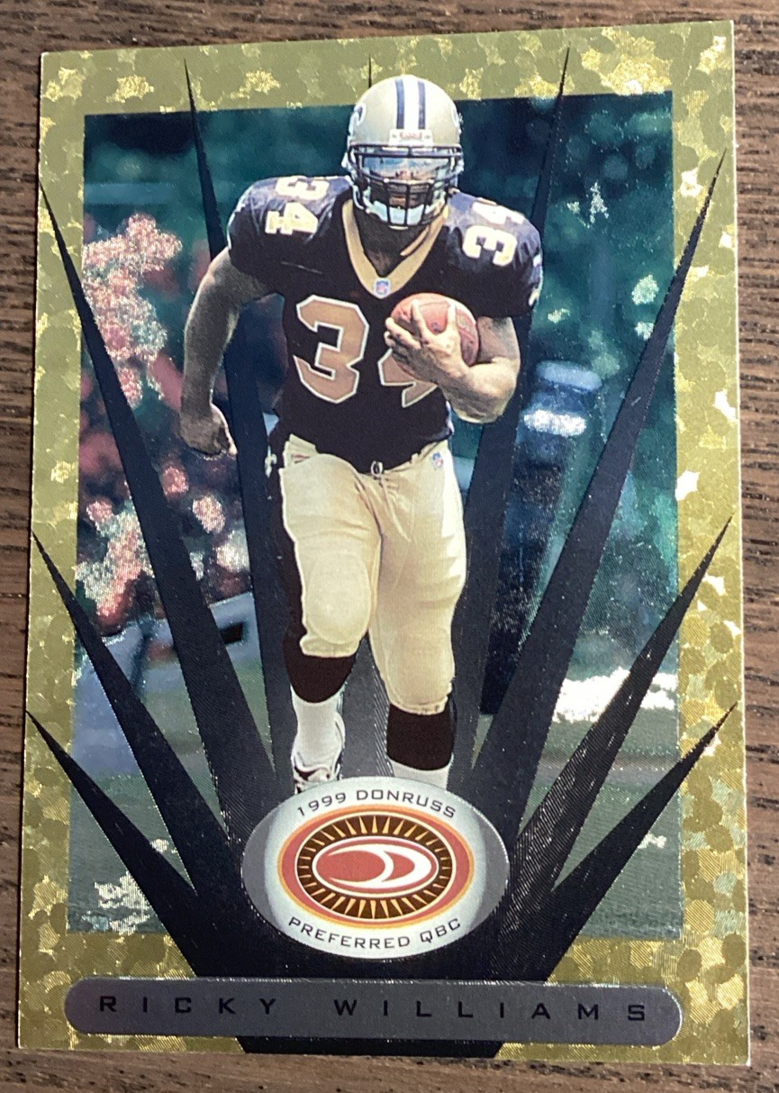 Ricky Williams Donruss Preferred #104 Base
