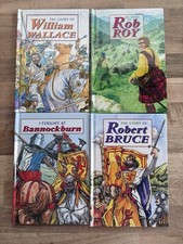 X4 Corbin Hardback Books. Bringing Scotland’s Story To Life. Children’s Books.