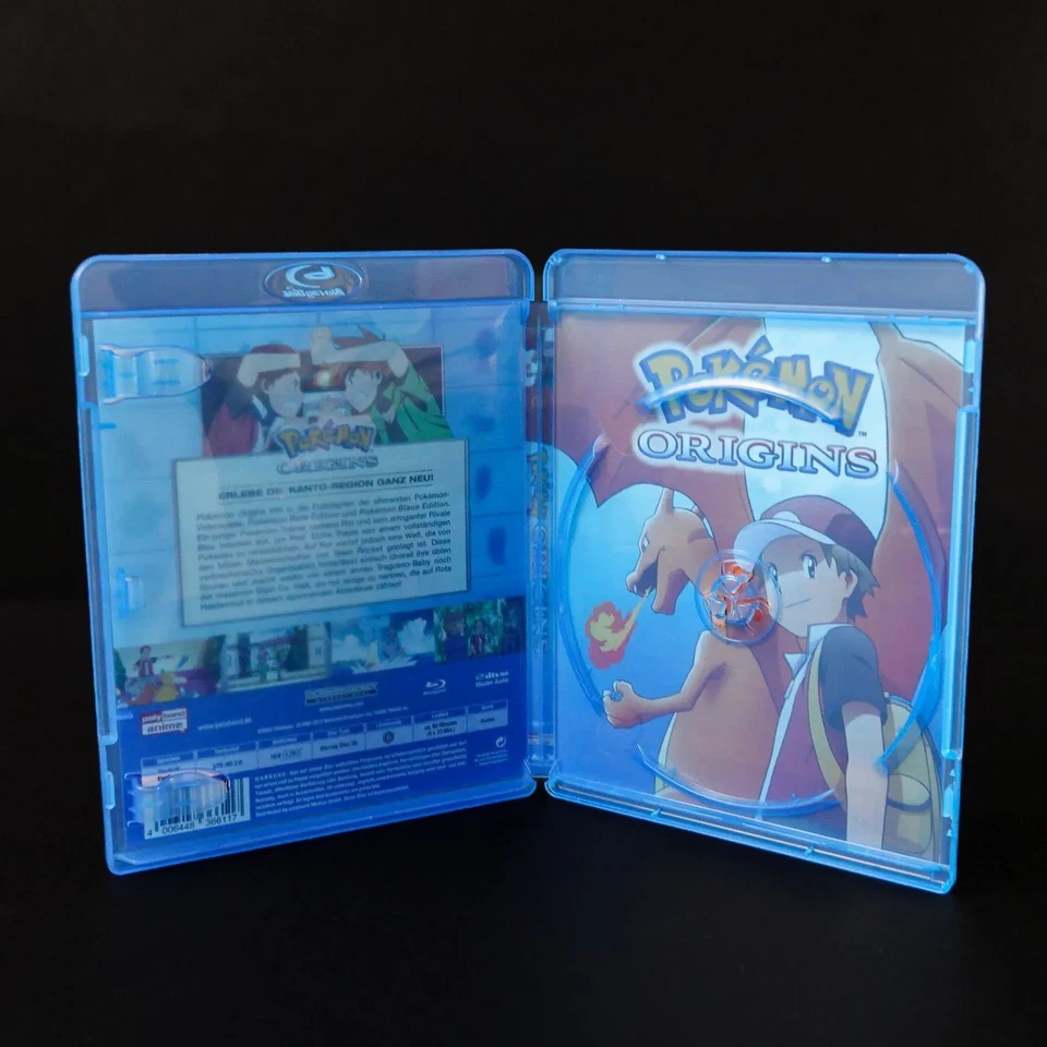 Pokémon Origins - Blu-Ray - Kanto Region - Red vs. Blue - Neuwertig - Bild 4 von 4