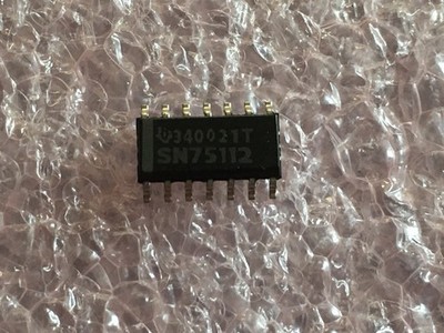 SN75112D DUAL LINE DRIVER 2-FUNC 2-DRVR BIPOLAR PLASTIC SOP 14-PIN (LOT OF 5)