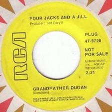 Four Jacks And A Jil - Grandfather Dugan / Stone In My Shoe - - Promo - G8100z