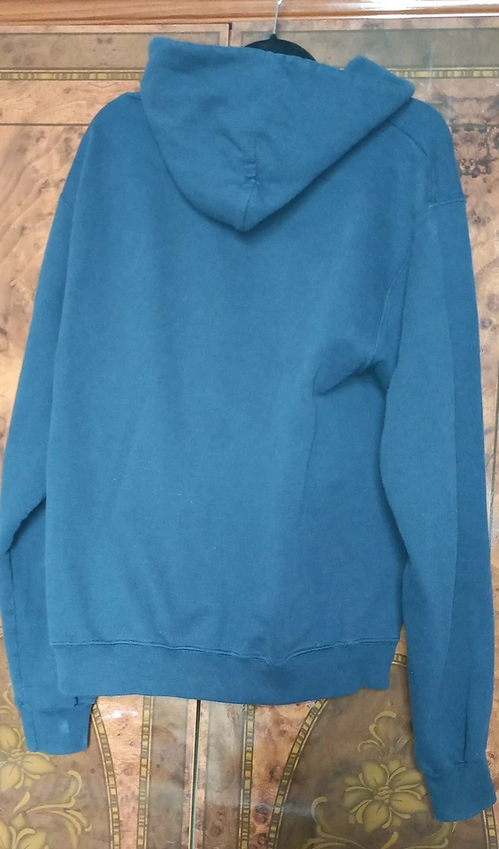 Champion SportsCenter Hoodie Mens Medium Blue Eco Authentic Fleece Pullover S700, photo 3 of 5