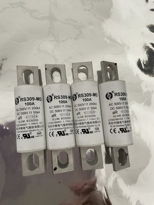 4PC  Melt insurance tube RS309 - EV40A50A60A70A80A100A125A150A200A500V MD