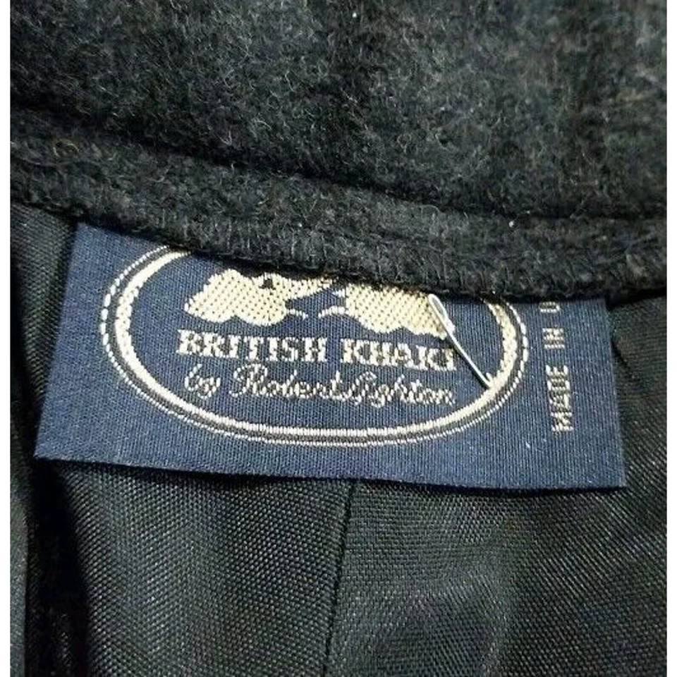 Pantalones Cortos Para Mujer Caqui Británico Robert Lighton Tiro Alto Mezcla Lana Gris Talla 6 Foto 3 de 4