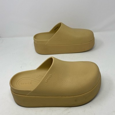 Crocs Dylan Platform Clog Wheat Women s W9