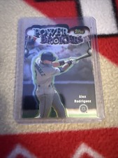 1999 Topps Power Brokers Die Cut Refractor ALEX RODRIGUEZ #PB6 Mariners
