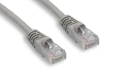 Ethernet CROSSOVER Network Cable RJ45 CAT5e 3FT Gray