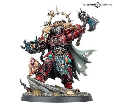 Warhammer 40K Commission Huron Blackheart 