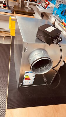 Soler Palau S&P CAB-125 Lüftungsbox schallgedämmt DN125 Neuwertig