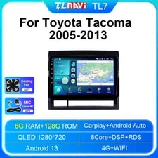 For Toyota Tacoma 2005-2013 CarPlay Head Unit Car Radio Multimedia Player GPS