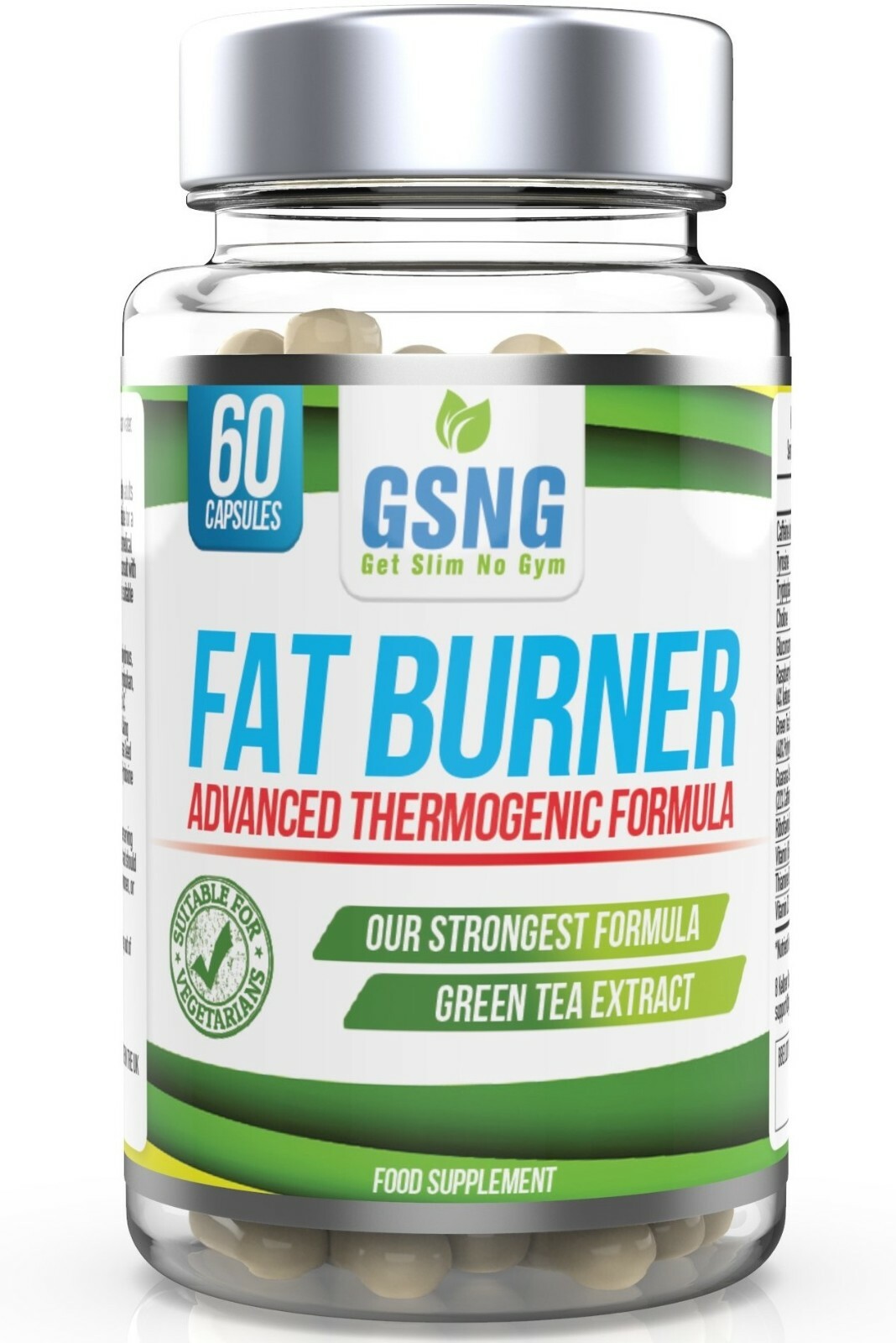 GSNG Fat Burner Pills Boost Metabolism & Suppress Appetite