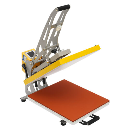 Clamshell Semi-Auto Open Heat Press Machine with Slide Out Function Heavy Duty - Picture 8 of 24