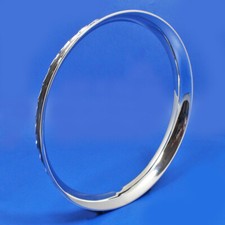 Bordo cerchio cromato decorativo auto d'epoca/classico per ruote da 14"