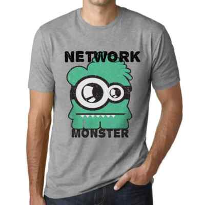 Herren Grafik T-Shirt Netzwerk-Monster   Network Monster   Öko-Verantwortlich