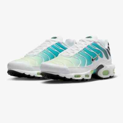 Nike Air Max Plus Women's Shoes White/Dusty Cactus/Bearly Volt DZ3670 102