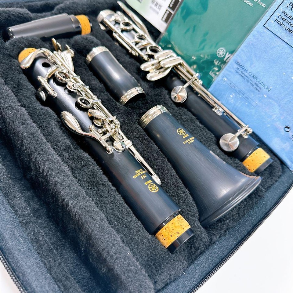 YAMAHA YCL255 Bb standard model with case & Cloth Woodwinds