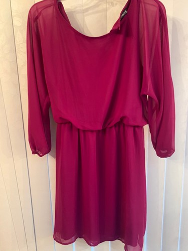 Maroon Women's Medium Express Dress 