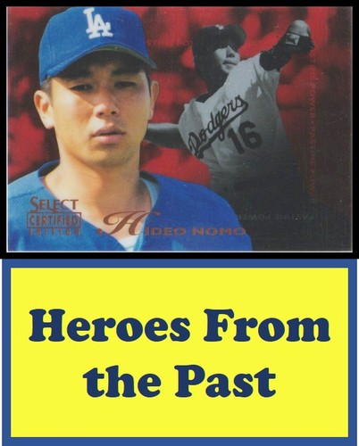 Hideo Nomo [Red] #143 1996 Select Certified card