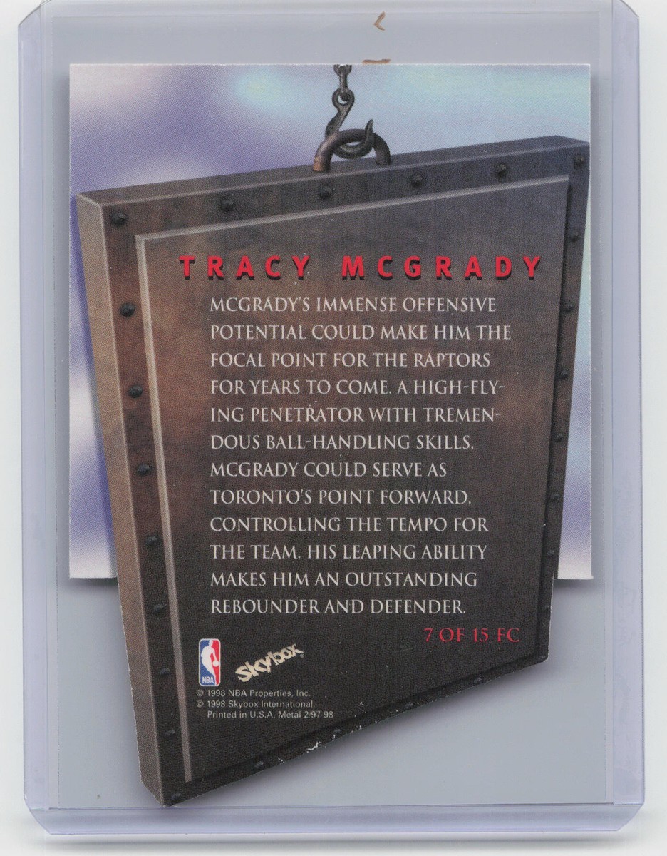 1997-98 Metal Universe Championship #7 FC Tracy McGrady Future