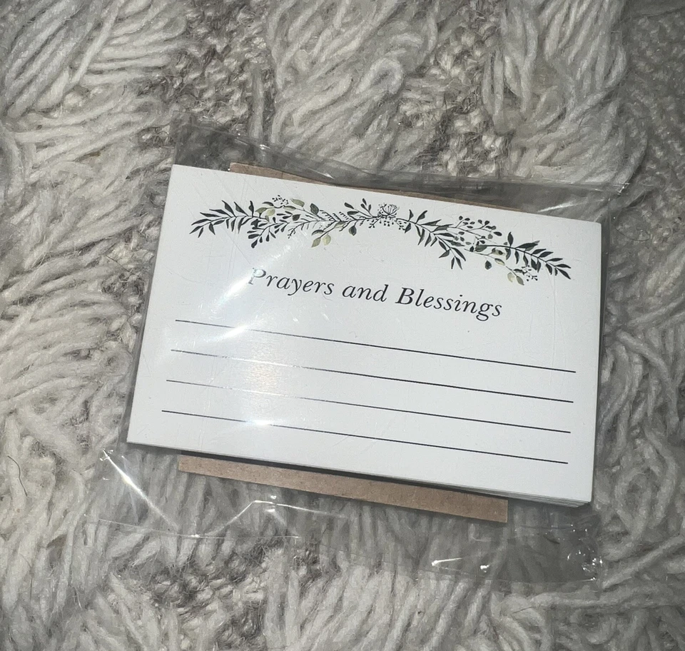 Cuenco de oración con tarjeta de bendición Foto 3 de 4