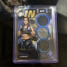 2024 Topps Knockout UFC Maycee Barber All-IN RARE Triple Relic 31/50